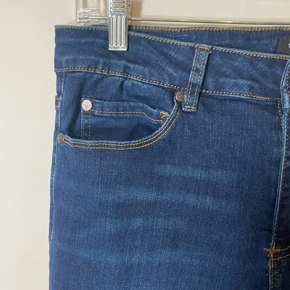 Tahari Kelly Skinny Blue Jeans Womens Size 10